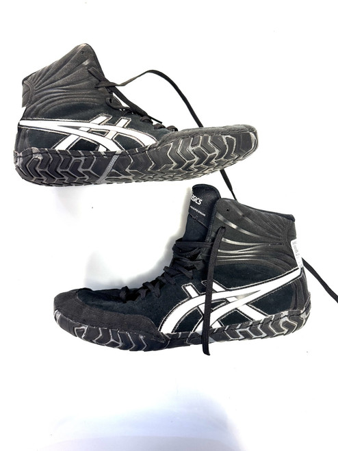 Vist Large View of Product Image Which is Used Asics Wrestling Shoes Black Senior 10.5 11860-S000293803