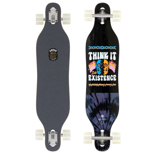New ARBOR AXIS BOSS DOG ARTIST 37" drop-thru longboard