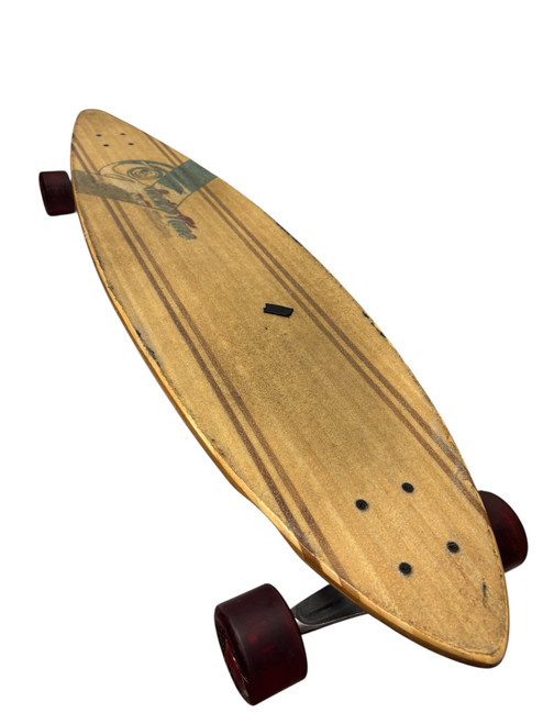 Used Sector 9 BAMBOO MADEIRA LONGBOARD Complete Skateboard 44" x 9.75" w/ Gullwing Charger Trucks 11731-S000142742