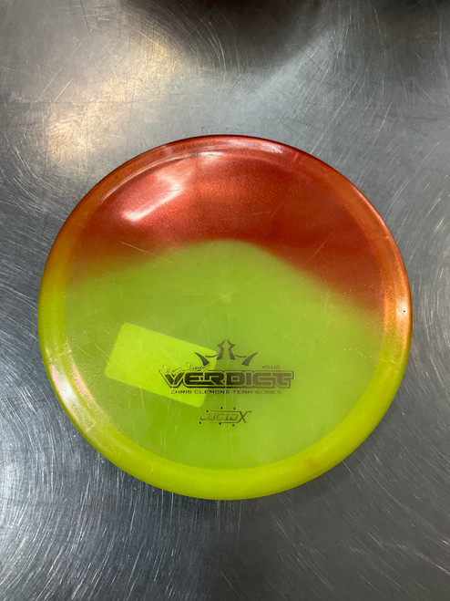 Used Dynamic Discs VERDICT Disc Golf Mid Range Yellow 11790-S000046460