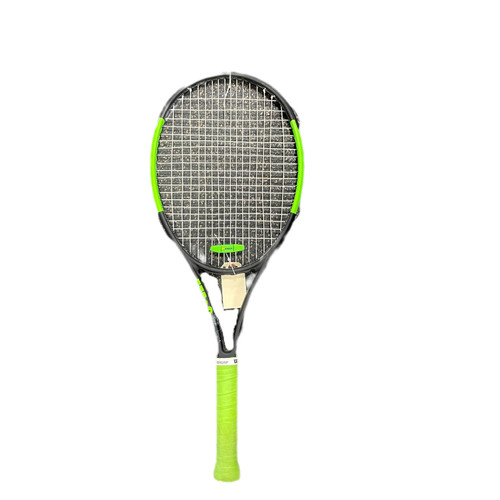 Vist Large View of Product Image Which is Used Wilson BLADE 98 Adult Tennis Racquet Neon Green 4 1/4"