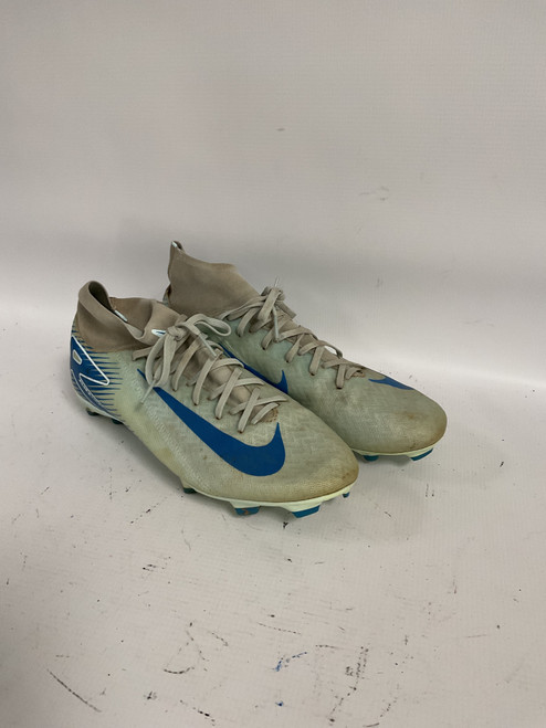 Vist Large View of Product Image Which is Used Nike ZOOM MERCURIAL SUPERFLY 10 Soccer Cleats Carolina Blue Senior 8