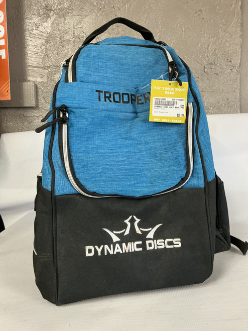 Vist Large View of Product Image Which is Used Dynamic Discs Disc Golf Backpack Royal Blue