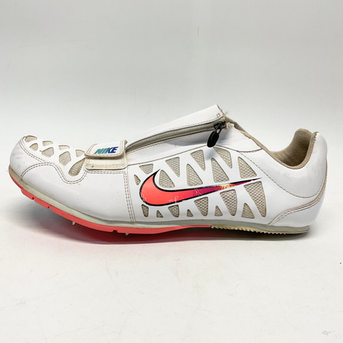 Used Nike ZOOM LJ 4 Track & Field Cleats Adult White Senior 11.5 11805-S000063372