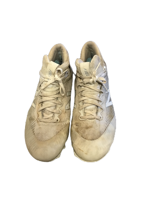 Used New Balance FREEZWT2 LAX Cleats Mens White Senior 10.5 11730-S000065852