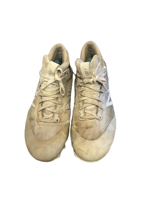 Used New Balance FREEZWT2 LAX Cleats Mens White Senior 10.5 11730-S000065852