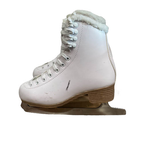 Used SOFT SKATE WomensFigure Skate White Senior 5 11813-S000327643
