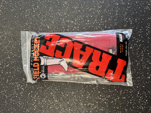 Used Trace 14000 FH Shin Guards Red 10" 11849-S000029294