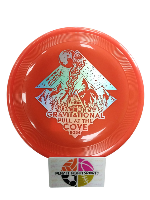 Vist Large View of Product Image Which is Used Innova ALIEN Disc Golf Mid Range Orange