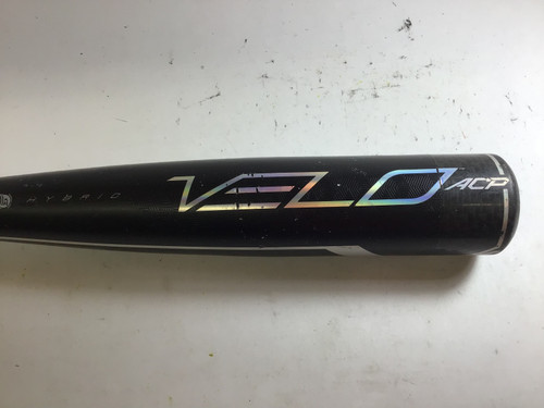 Vist Large View of Product Image Which is Used Rawlings VELO ACP BB/SB USSSA 2 3/4 Bat 30"