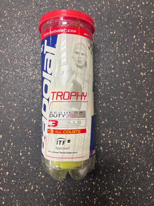 Used Babolat TENNIS BALLS 3-ball Tennis Canister 11774-S000081962