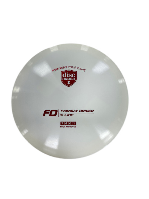 Used Discmania FD Disc Golf Mid Range White 11735-S000350269