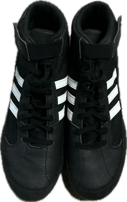 Used Adidas Wrestling Shoes Black Youth 06.5 11897-S000148281