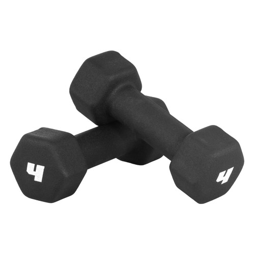 Vist Large View of Product Image Which is New 4 LB NEOPRENE DUMBBELL (EACH)