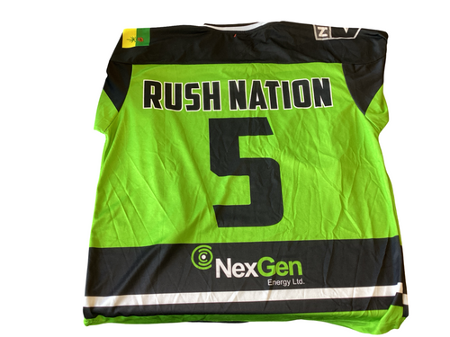 Used SK RUSH JERSEY Lacrosse Top A Green XL