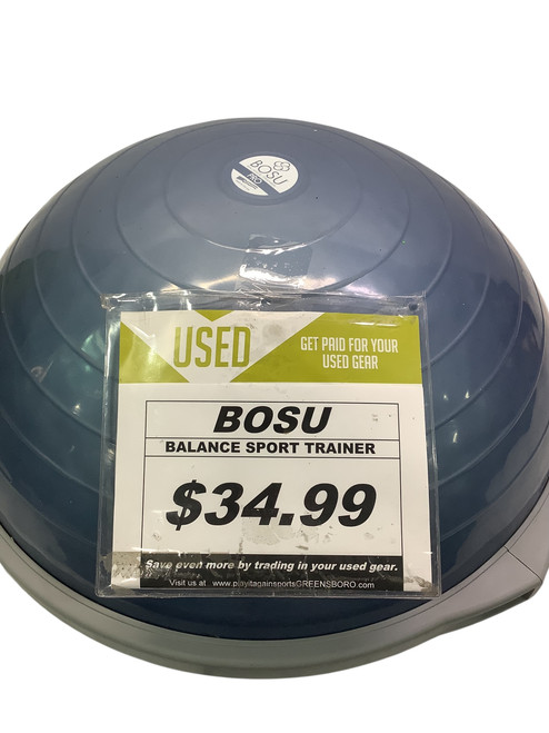 Used BOSU SPORT BALANCE TRAINER Balance Board Navy Blue 11347-S000250783