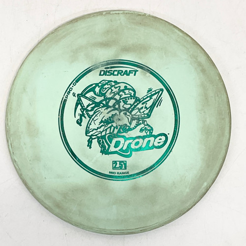 Vist Large View of Product Image Which is Used Discraft PRO D DRONE Disc Golf Mid Range Neon Green 172g