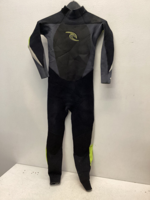 Vist Large View of Product Image Which is Rip Curl Junior Full Suit Black SZ 9-10
