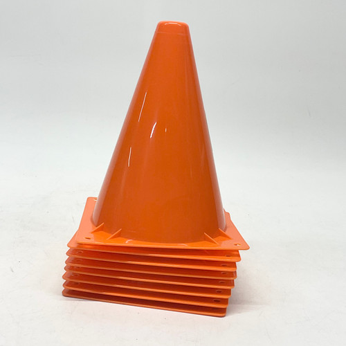 Used 8 FIELD MARKER CONES Soccer Field Marker Orange 11805-S000063422