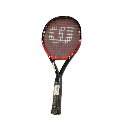 Used Wilson FUSION XL Adult Tennis Racquet Black 4 3/8" 11730-S000065889