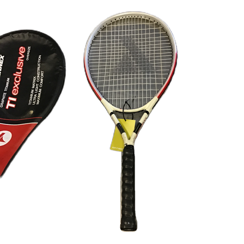 Vist Large View of Product Image Which is Used Pro Kennex TI EXECUTIVE Adult Tennis Racquet White 4 1/2" 11730-S000065892