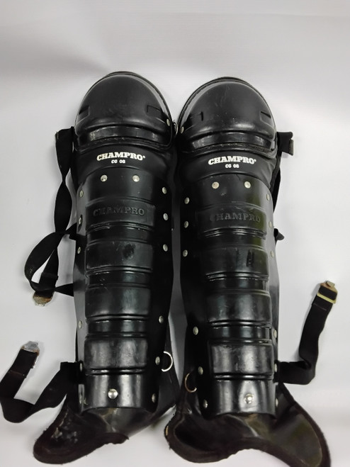 Vist Large View of Product Image Which is Used Champro CG08 UMPIRE LEG GUARDS Umpire Leg Guards