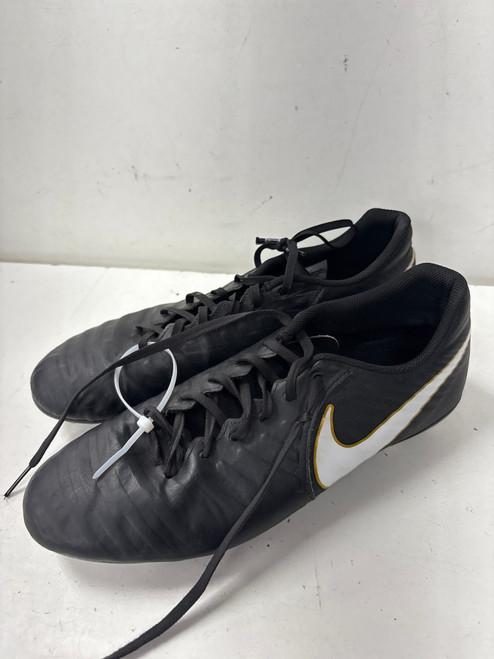Used Nike TIEMPO Soccer Cleats Black Senior 11 11891-S000304194