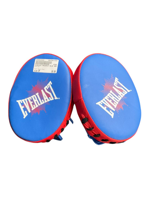 Used Everlast Martial Arts Hand Pads Royal Blue SM 11838-S000043522