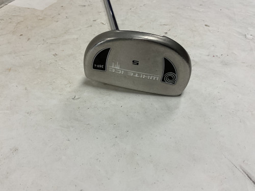 Vist Large View of Product Image Which is Used Odyssey WHITE ICE 5 Mens Putter RH 34"