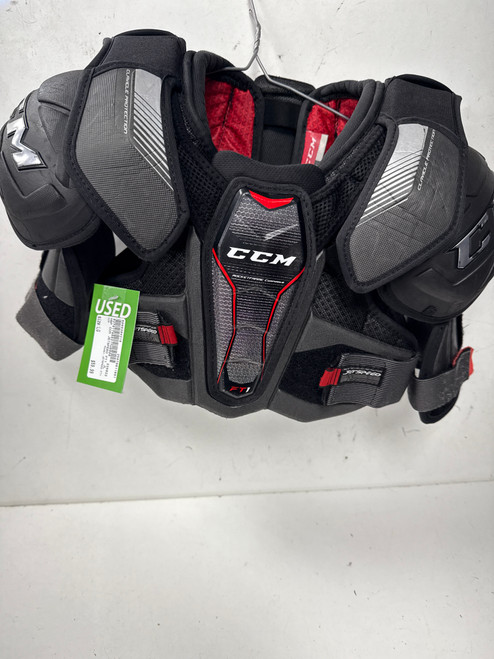 Used CCM JETSPEED FT1 Junior Shoulder Pads LG 11891-S000304219