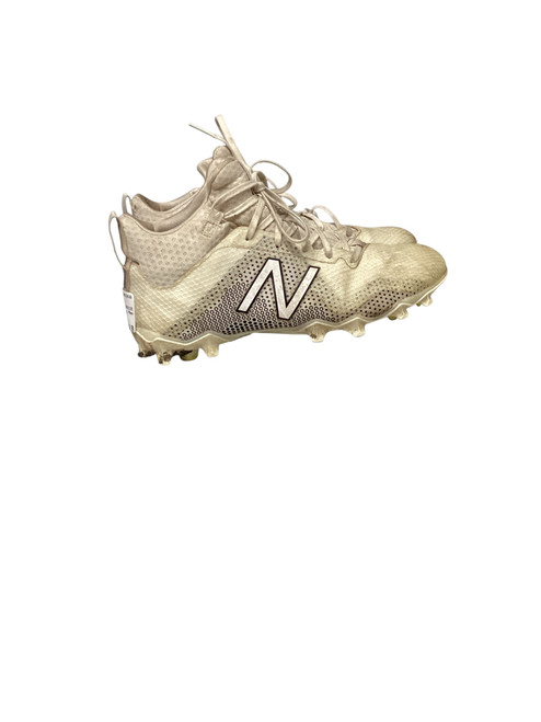 Used New Balance LAX Cleats Mens White Senior 7.5 11816-S000271549