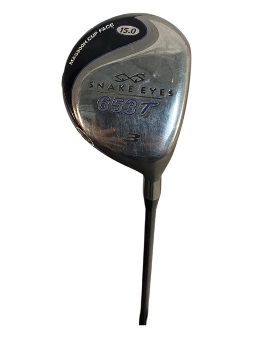 Vist Large View of Product Image Which is Used Snake Eyes 653T Mens Fairway Wood RH 3 Wood