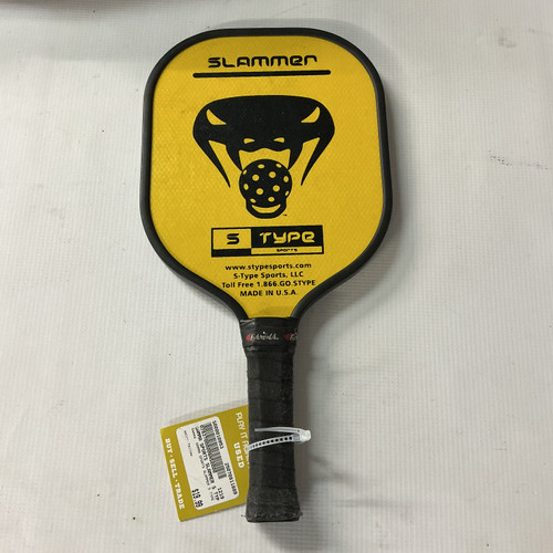 Vist Large View of Product Image Which is Used Gamma Sports GAMMA SPORTS SLAMMER S TYPE PADDLE Pickleball Racquet Yellow