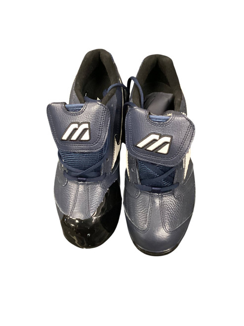 Vist Large View of Product Image Which is Used Mizuno SPIKE CLASSIC BB/SB Cleats Navy Blue Senior 7.5