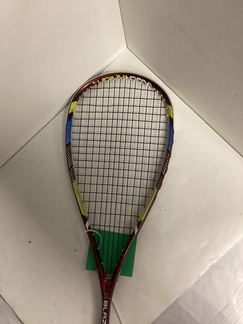 Vist Large View of Product Image Which is Used BLACK KNIGHT HEX BLAZE Adult Squash Racquet Maroon Unknown