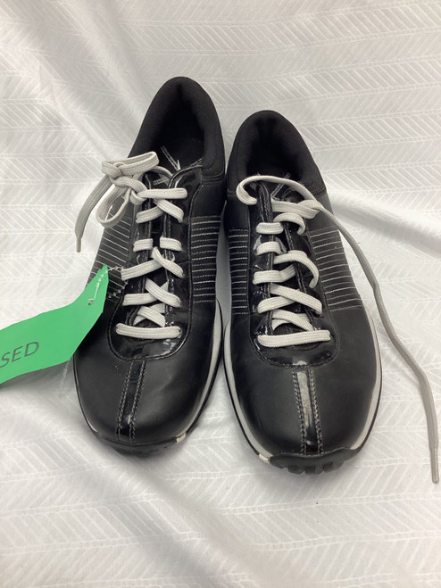 Vist Large View of Product Image Which is Used Nike Mens Golf Shoes Black Senior 9
