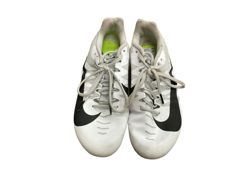USED Nike 907564-100 Track & Field Cleats Adult White Senior 7.5