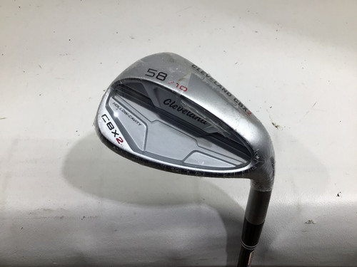 Vist Large View of Product Image Which is Used Cleveland NEW CBX2 58.10 58 DEG WEDGE Golf Wedge Mens RH 58 Degree