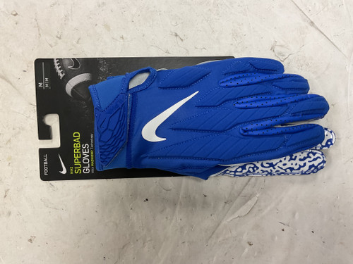 Used Nike SUPERBAD FB Gloves Royal Blue MD 11855-S000187608