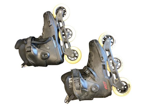 Used NEXT POWERSLIDE 100 SKATES Senior Aggressive Skates Black Senior 10.5 11845-S000030726