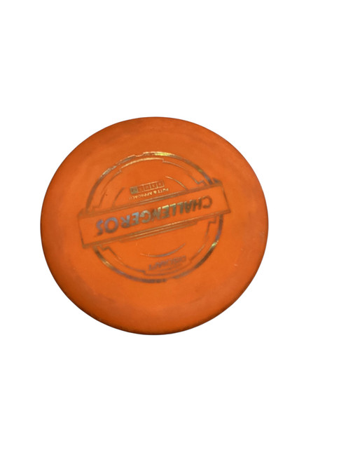 Vist Large View of Product Image Which is Used Discraft CHALLENGER OS Disc Golf Putter Orange 11884-S000048445