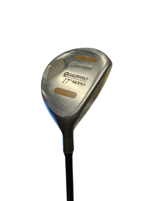 Vist Large View of Product Image Which is Used Cleveland QUADPRO Mens Club RH 4 Wood