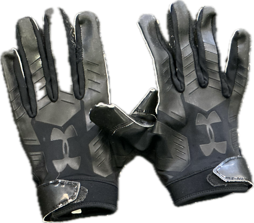 Used Under Armour GLOVES FB Gloves Black MD 11897-S000148320