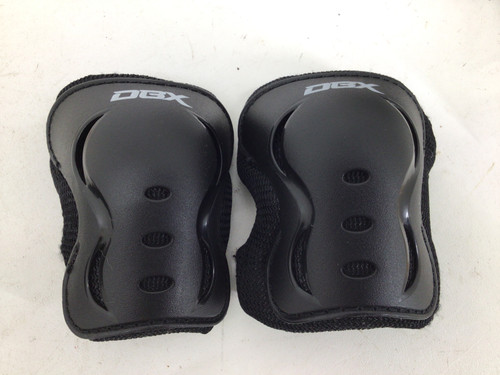 Used DBX JR LARGE ELBOW PADS Inline Elbow Pads Black LG 11752-S000067077