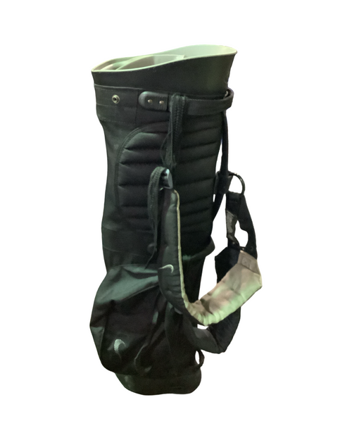 Used Nike BAG Mens Stand Bag Black 11724-S000214664