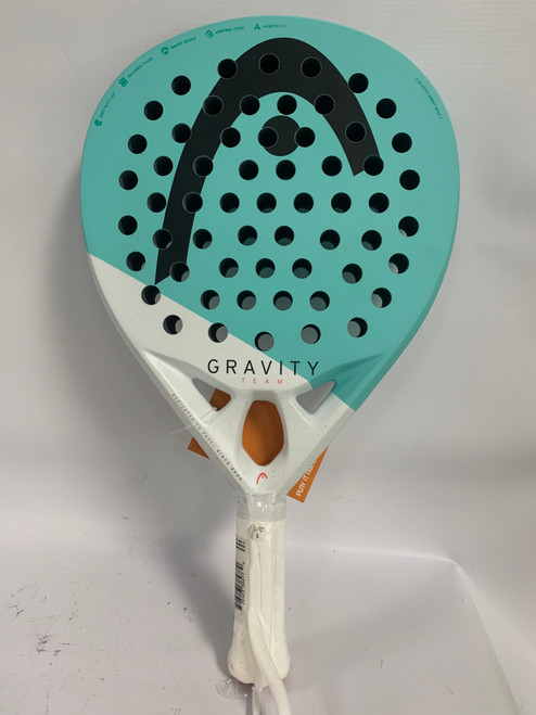 Vist Large View of Product Image Which is Used Head GRAVITY PADEL RACQUET Pickleball Racquet Turquoise