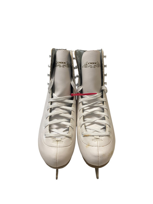 Vist Large View of Product Image Which is Used USA Hockey DBX WomensFigure Skate White Senior 8 11706-S000357560