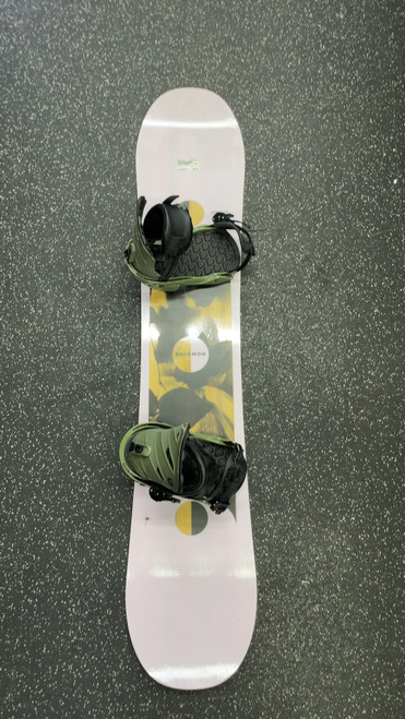 Used Salomon REFLECT Womens Board/Bindings Silver 138 cm 10589-S000415376