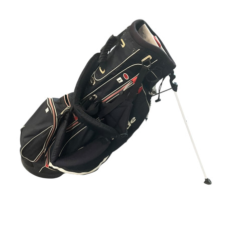 Used Taylormade 6 WAY STAND BAG Mens Stand Bag Black