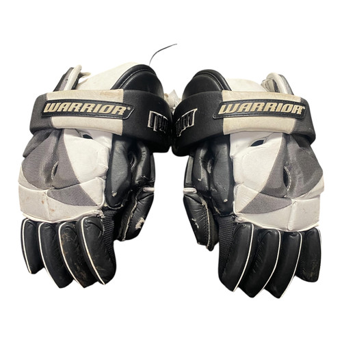 Vist Large View of Product Image Which is Used Warrior IPM Lacrosse Gloves Mens Black LG